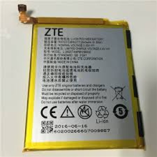 BATERIA ZTE BLADE A512, LIS3925T44P8H786035 2540MAH  